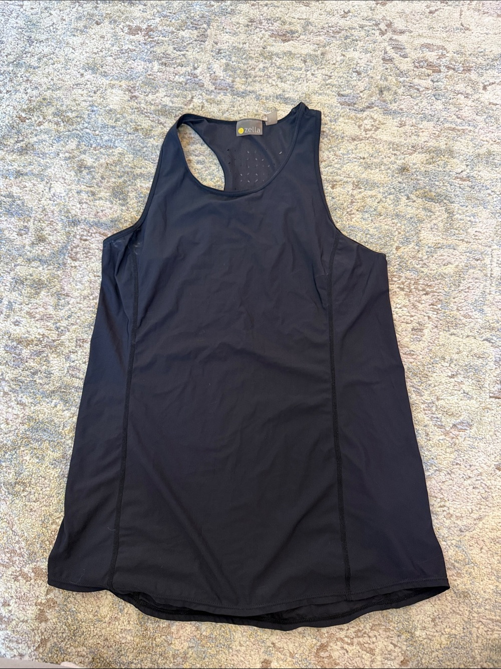 Zella Black Racerback Performance Tank